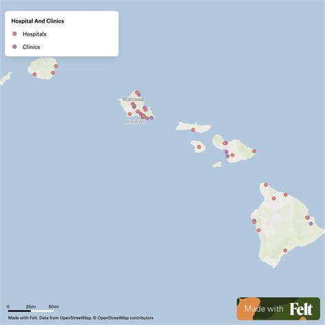 Hospitals and clinics in Hawaii