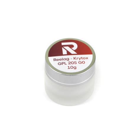 Lube Krytox GPL 205 G0 - 5g, 10g | Reelag
