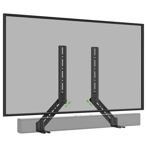 USX MOUNT Soundbar Mount, Flexible Sound Bar TV Mount for Mounting