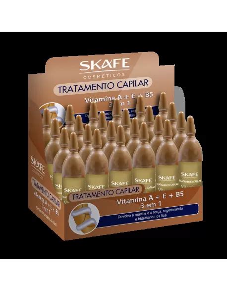 Skafe Tratamento Capilar Vitamina A E B5 10ml