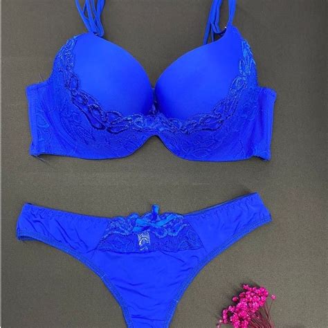 Conjuntos Lingerie Calcinha E Suti Modelo B Sico Bojo Anat Mico Push Up Shopee Brasil