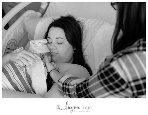 Same Sex Birth Photography Two Moms At Touro New Orleans