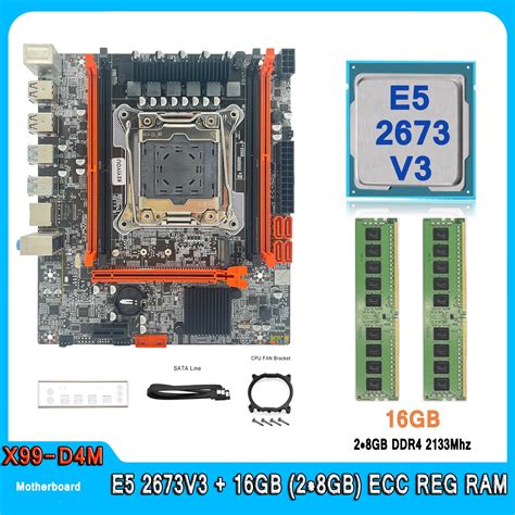 Kit-Xeon-X99-D4M-Motherboard-LGA-2011-3-Kit-E5-2673-V3-CPU-With-16GB ...