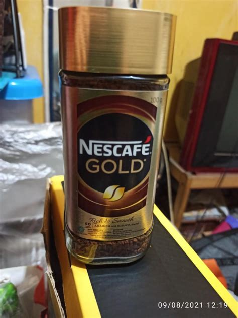 Nescafe Gold Rich Smooth Arabica Robusta Blend 100 Gram Makanan