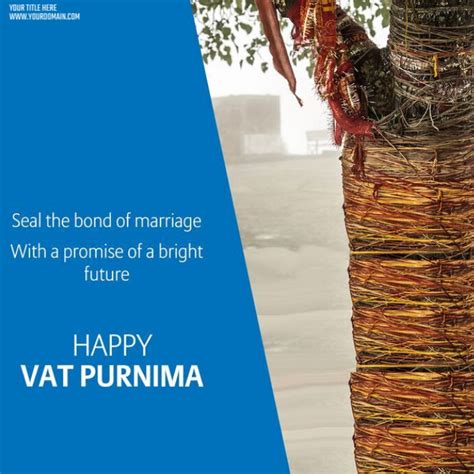 happy vat purnima template postermywall