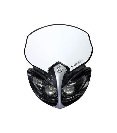 Buy Acerbis Headlight Diamond Chrome Chrm Yel Chong Aik