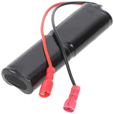 Batterie lumière de secours NiCd 4 8V 860mAh L2x2 Mignon AA avec câble