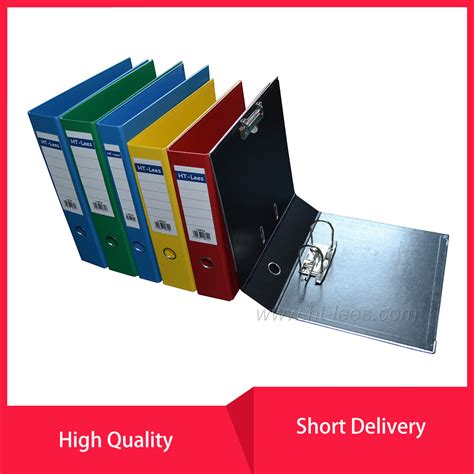 A4 Office Pvc Lever Arch Box File With Punch And 2 Ring Clip Binder