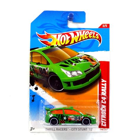 Hot Wheels Citroen C4 Rally Hijau YB5 Lazada Indonesia