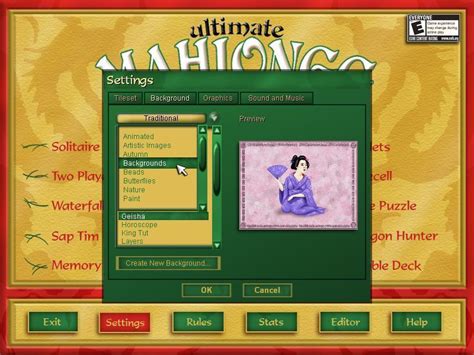 Screenshot Of Ultimate Mahjongg 15 Windows 2005 Mobygames