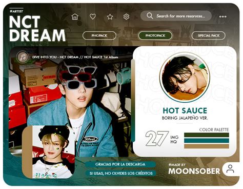 Photopack Nct Dream Hot Sauce Boring Ver By Moonsober On Deviantart