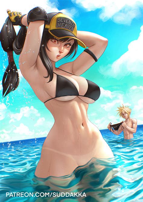 Lifeguard Tifa By Suddakka Hentai Foundry