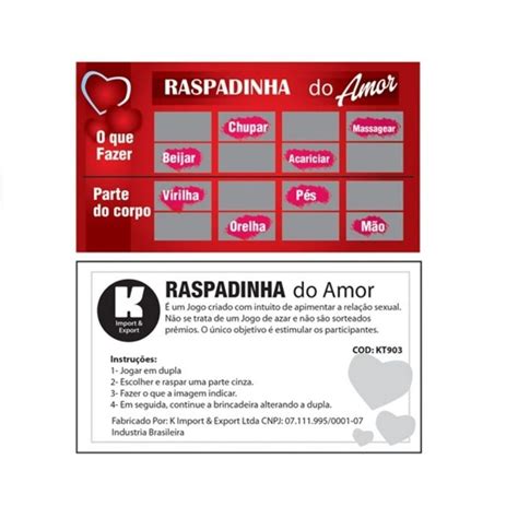 Raspadinha Do Amor Unidades Kgel Litoral Sex Shop