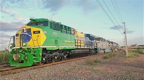 Primeira Viagem Da Locomotiva Ac I E Vag O Pintura Brasil