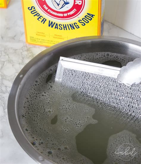 how to clean greasy vent hood