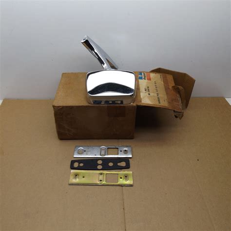 Outside Rectangular Chrome Mirror 3760936 Rh C Body Dodge