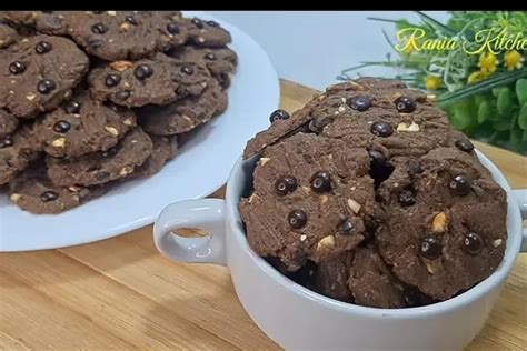 Resep Kue Kering Coklat Choco Chips Super Renyah Dan Gurih Cocok Untuk Kue Isian Toples Lebaran