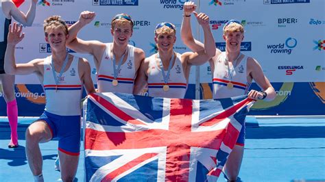 Gb Juniors Claim Four Fantastic Medals At U Worlds British Rowing