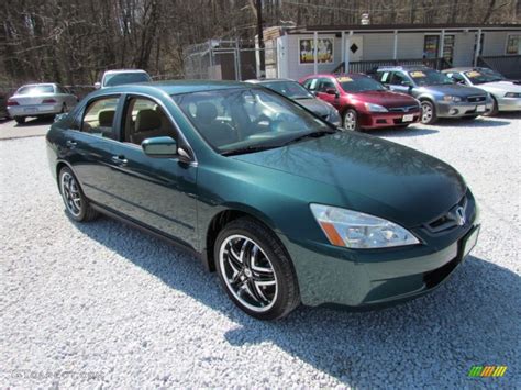 2003 Noble Green Pearl Honda Accord Lx Sedan 81685471