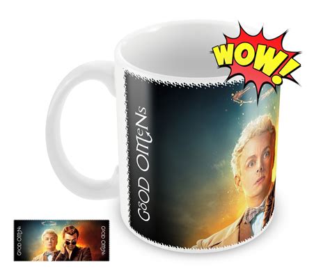 Caneca Good Omens Loja Wow Canecas Elo7 Produtos Especiais
