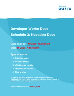 Fillable Online Developer Works Deed Fax Email Print Pdffiller