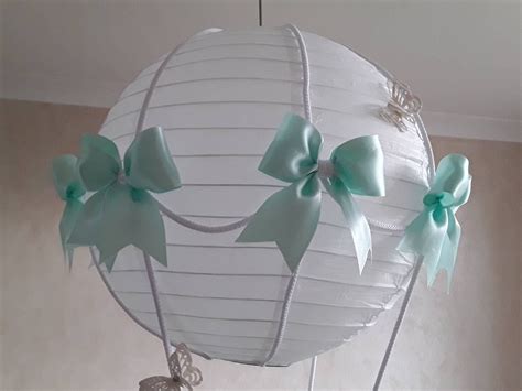 Hot Air Balloon Light Shade In Mint Toy Is Not Included Etsy