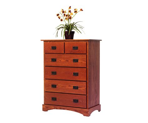 Old English Mission Chest Of Drawers Viztech Furniture