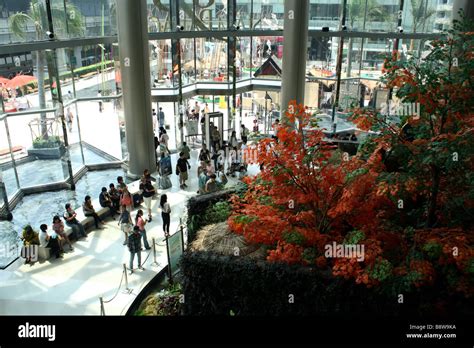 Siam Paragon Shopping Center Bangkok Thailand Stock Photo Alamy