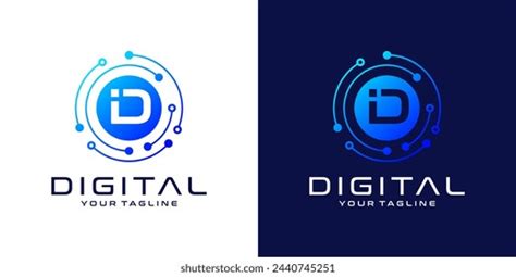 Digital Electronics Logo Design