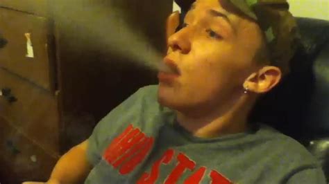 Hot Smokers Trying To Smoke As Fast As He Can Thisvid