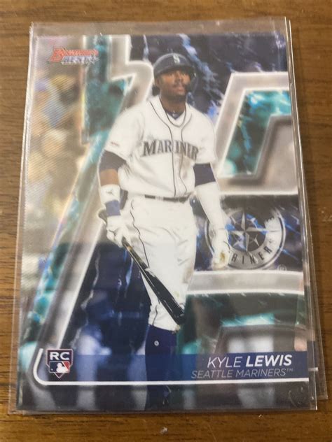 Bowman S Best Blue Refractor Kyle Lewis Rc For Sale