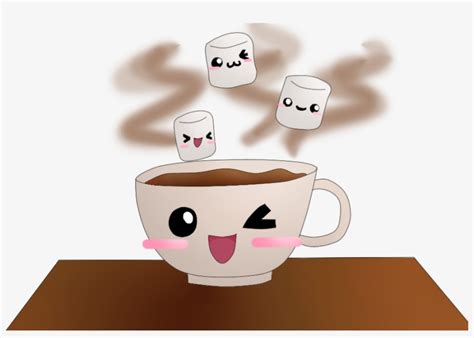 Hot Chocolate Cute Cartoon Hot Chocolate PNG Image Transparent PNG