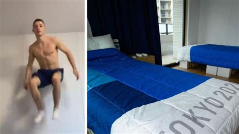 Tokyo Olympics Anti Sex Bed Myth Debunked Athlete Reaction Rhys McClenaghan News