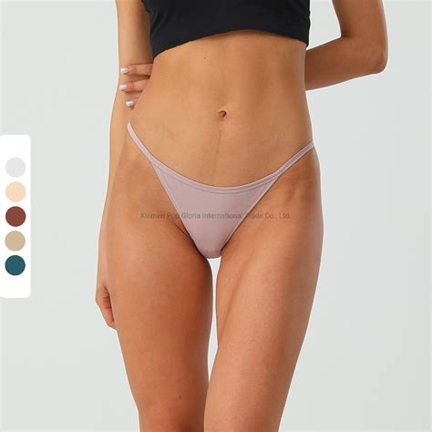 Intiflower Mayorista Brasile O Bikini Sexy Tanga Sin Costuras De Mujeres Biquini China Mujeres