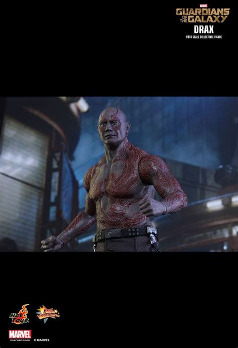 Drax Aus Dem Marvel Film Guardians Of The Galaxy Von Hot Toys Mms Dave Bautista