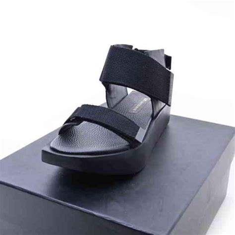 未使用 UNITED NUDE Wa Lo サンダル 38 ブラック ユナイテッドヌード KL4CBSKB66 1000056716