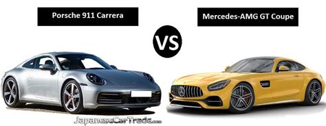 Porsche 911 Carrera Vs Mercedes AMG GT Coupe Car Comparison