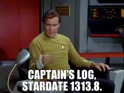 YARN Captain S Log Stardate 1313 8 Star Trek 1966 S01E01