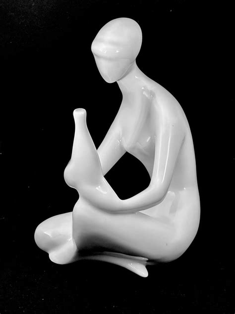 Royal Dux Jitka Forejtova Czech Bohemian Porcelain Nude Figure Etsy Canada