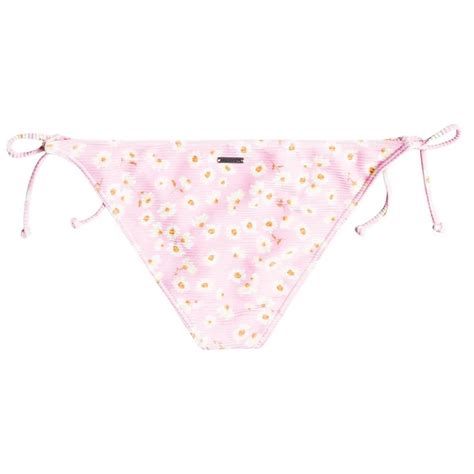 Billabong Daisy Craze Tie Bikini Bottom Pink Dressinn