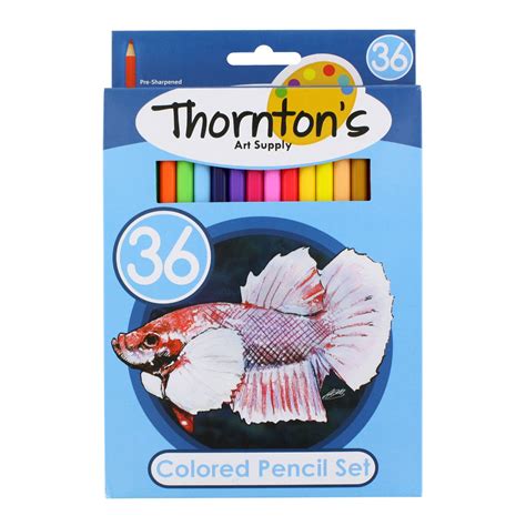 Buy Thornton S Art Supply Professional Premier Wooden Colored Pencils