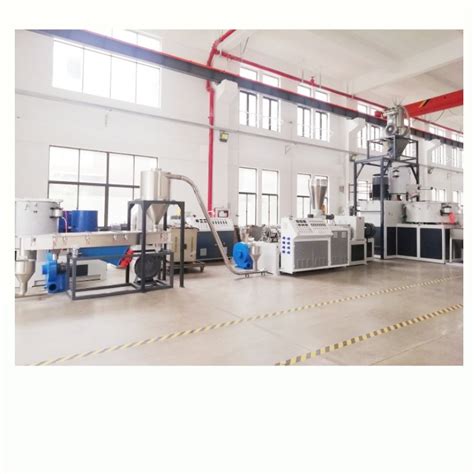 Pvc Hot Cutting Pelletizer Plastic Recycle Material Granulator Plastic Pelletizing Machine