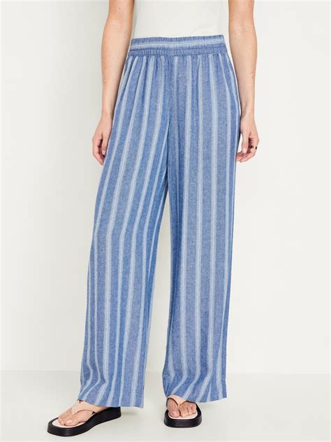 High Waisted Wide Leg Pants Old Navy