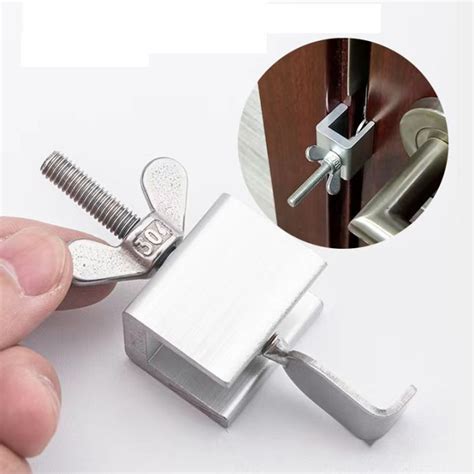 Portable Hotel Door Lock Live Alone Self Defense Door Stop Travel Anti