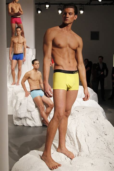 Bright Clean And Stark Naked At Calvin Klein