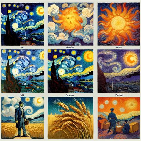 Quais Elementos Visuais E Simbólicos São Evidentes Na Cena Projetada - Los elementos simbólicos en los cuadros de Van Gogh - Artículos de Arte