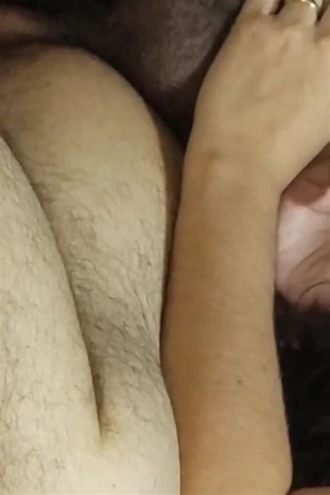 Wife Sucks And Cuckold Husband Passes His Hand On The Dick Amateur Porn Feat