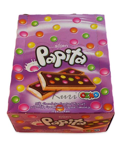 Batoniki Papita Mleczne 24szt