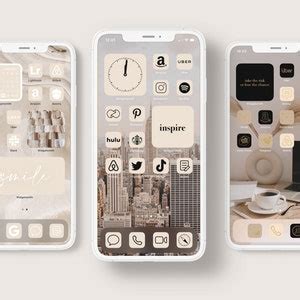 App Icons Caramel Cream Ios Neutral Beige Nude Brown Camel Rustic Cozy Nature App