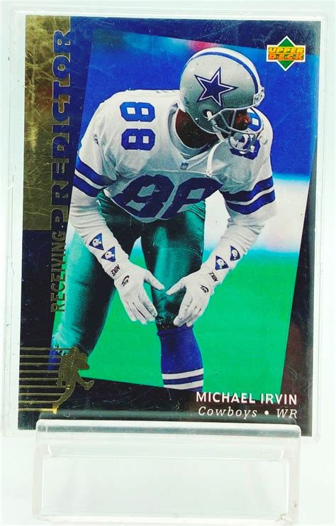 Vintage 1994 Upper Deck Gold NFL Receiving Predictor Series Michael